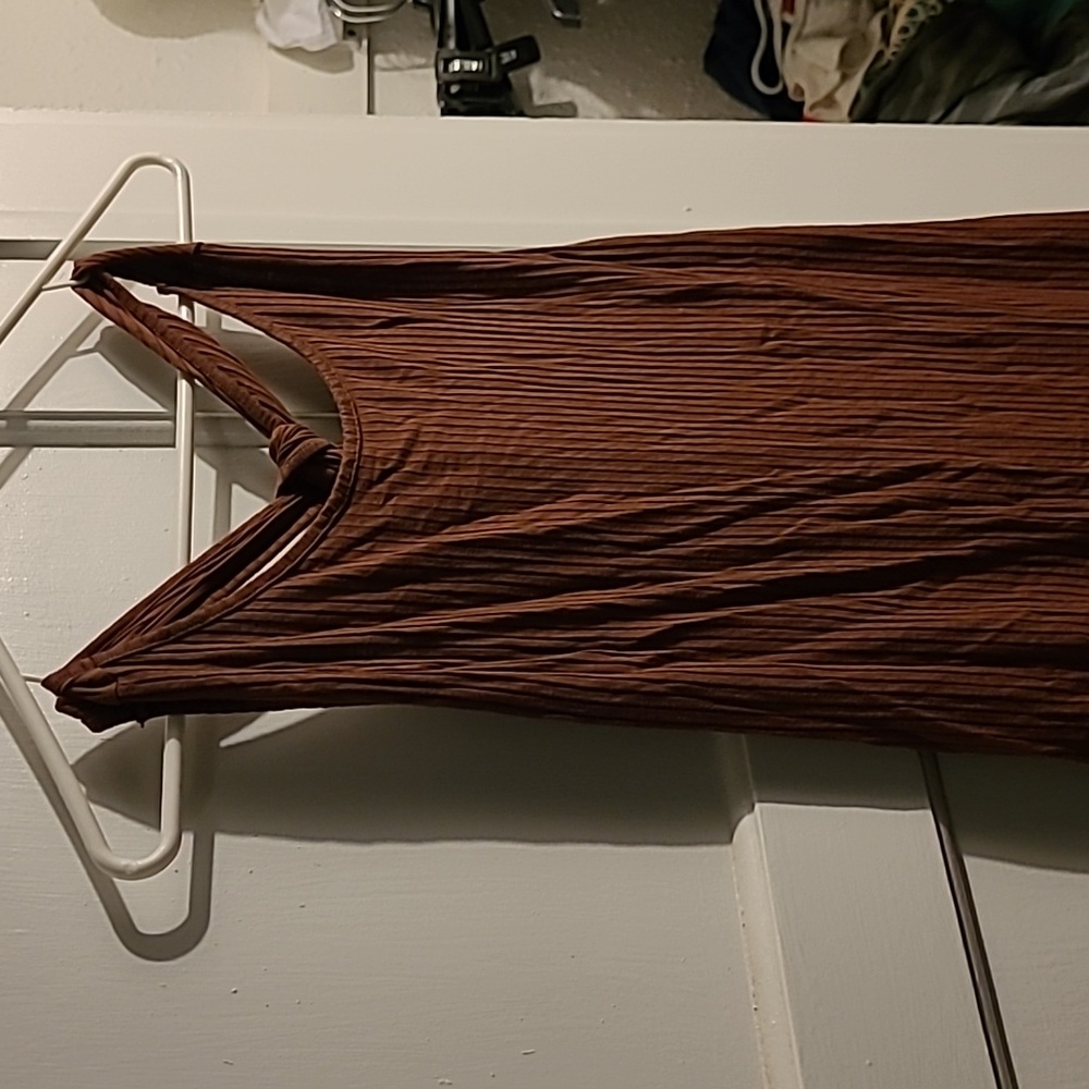Old Navy Twist Back Tank Brown Size XXL